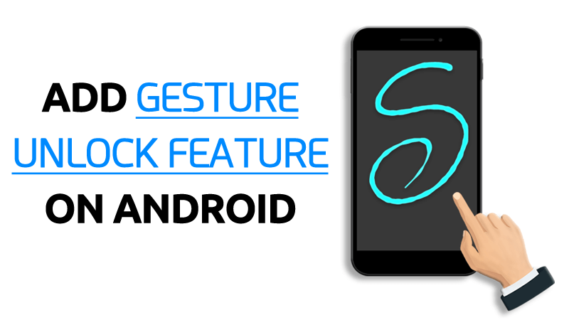 how to enable gesture feature in android