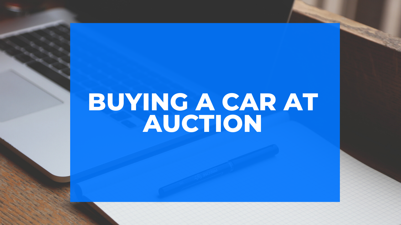Buying a Car At Auction Tech Crack